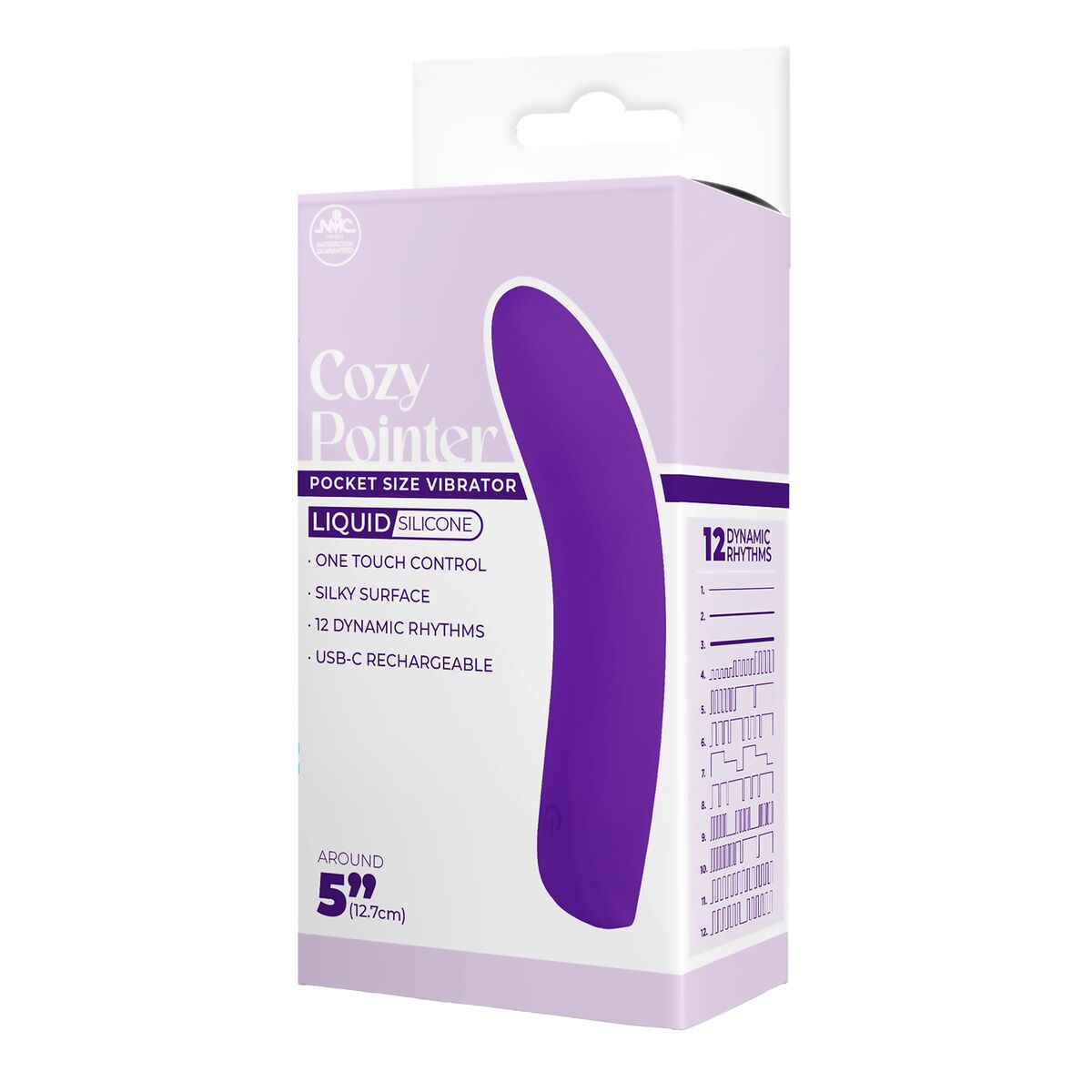 G-Punkt Vibrator NMC Lilla 12,7 cm